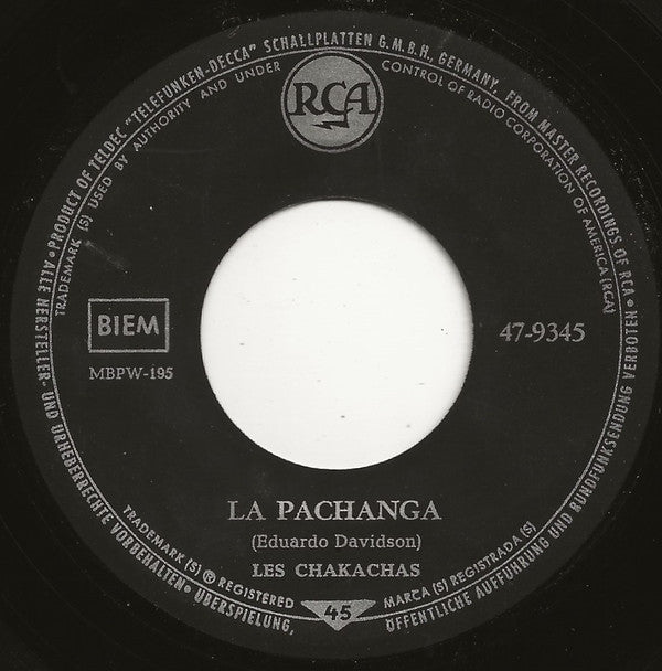 Les Chakachas* - La Pachanga