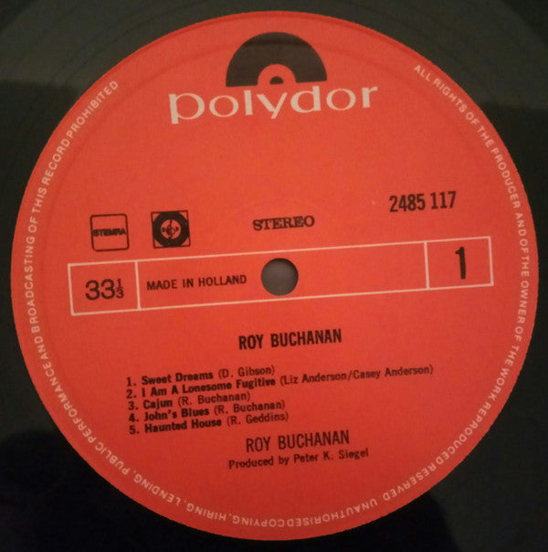 Roy Buchanan -Roy Buchanan