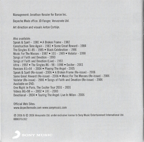 Depeche Mode -The Best Of (Volume 1)