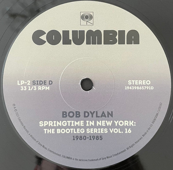 Bob Dylan -Springtime In New York: The Bootleg Series Vol. 16 1980–1985