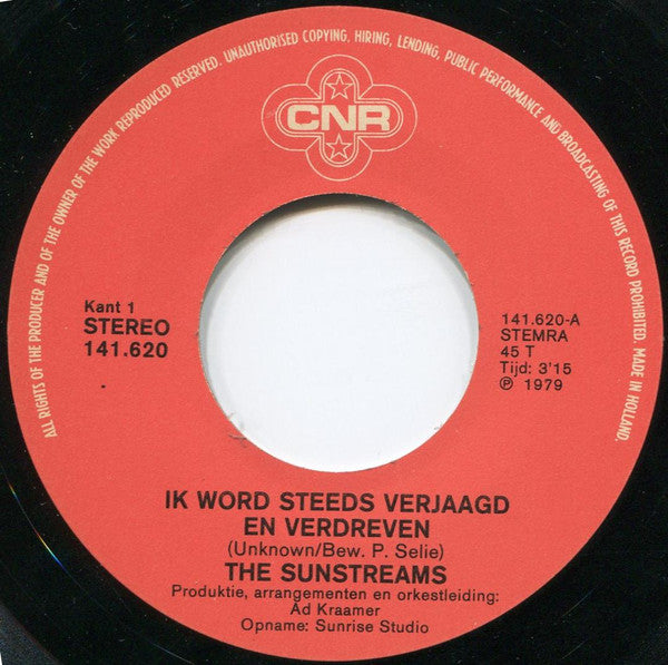 The Sunstreams -Ik Ben Verjaagd En Verdreven