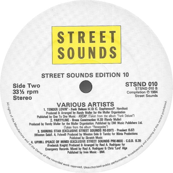 Various - Street Sounds Edition 10
