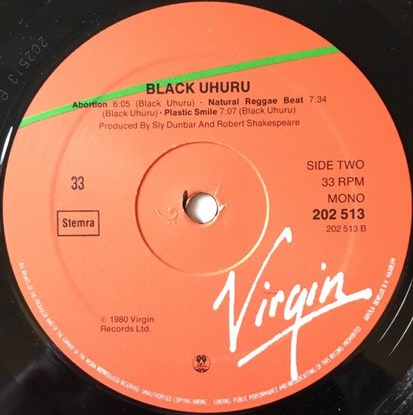Black Uhuru -Black Uhuru