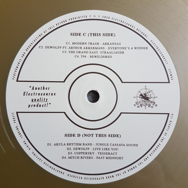 Various -Electrosaurus - 21st Century Heavy Blues, Rare Grooves & Sounds From The Netherlands - Vol.2