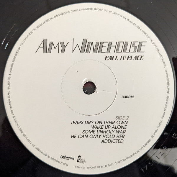 Amy Winehouse -Back To Black