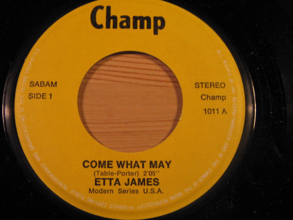 Etta James -Come What May / By The Light Of The Silvery Moon