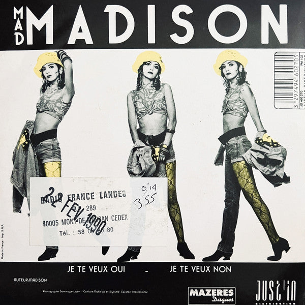 Mad Madison -Je Te Veux Oui, Je Te Veux Non