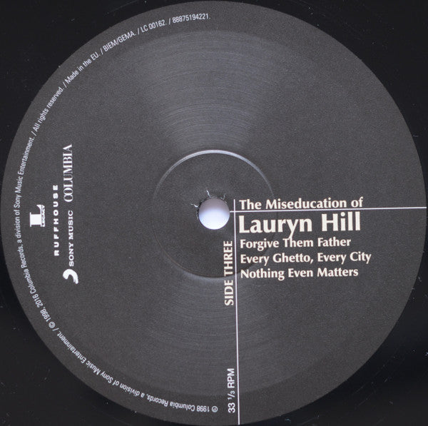 Lauryn Hill -The Miseducation Of Lauryn Hill