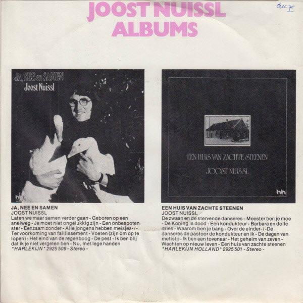 Joost Nuissl & Zo* -Eenzaam Zonder