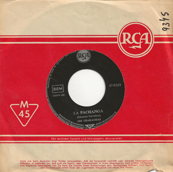 Les Chakachas* - La Pachanga