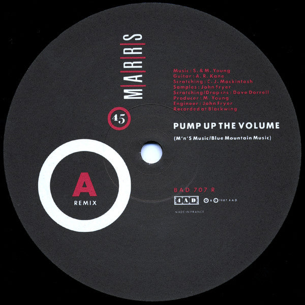 M|A|R|R|S -Pump Up The Volume (Remix)