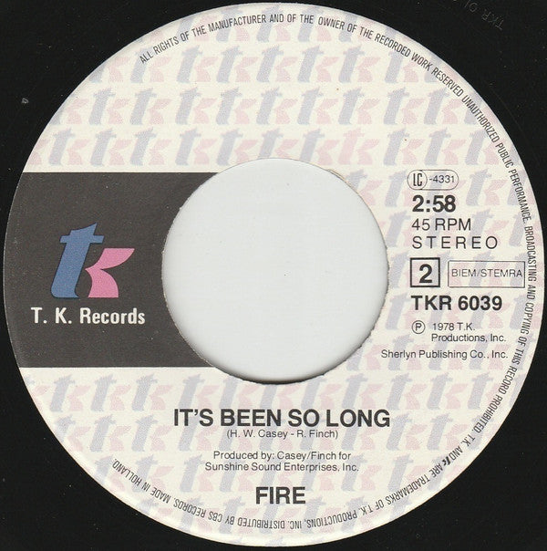 Fire (5) -Let's Make It Last