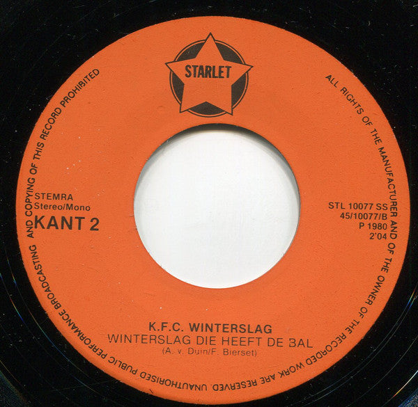 K.F.C. Winterslag -We Dragen de Winterslagspelers Op De Hand