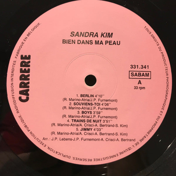 Sandra Kim -Bien Dans Ma Peau