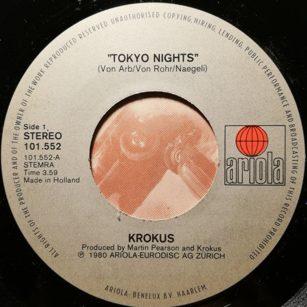 Krokus -Tokyo Nights
