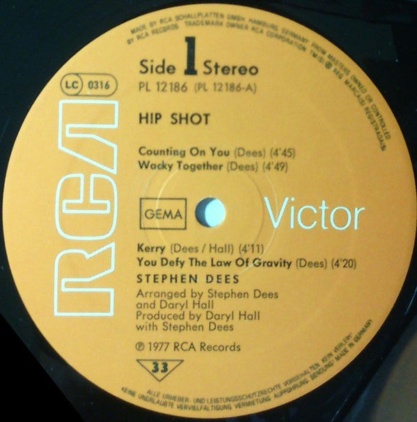 Stephen Dees -Hip Shot