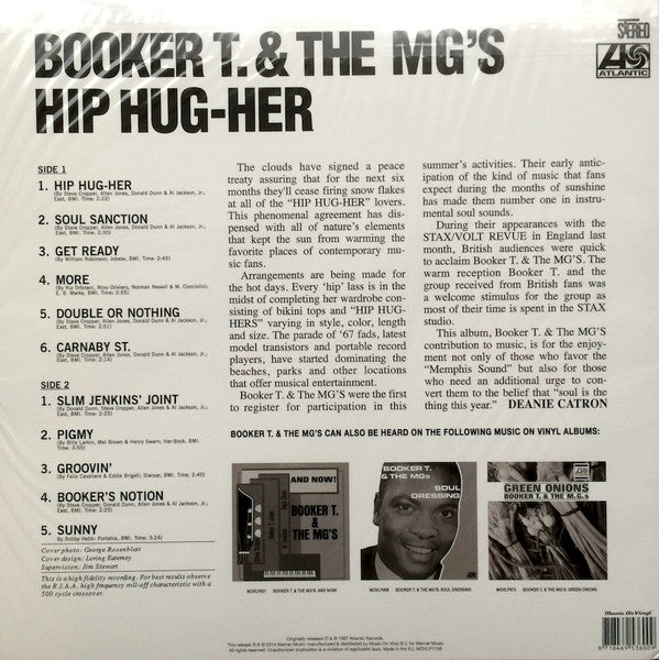 Booker T. & The MG's* -Hip Hug-Her