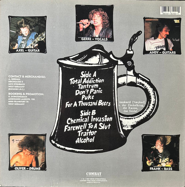Tankard -Chemical Invasion