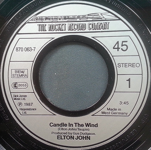 Elton John -Candle In The Wind