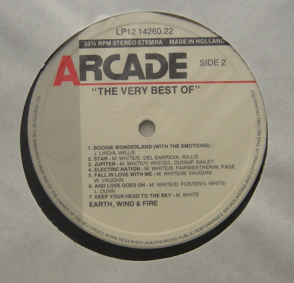 Earth Wind & Fire* -The Very Best Of