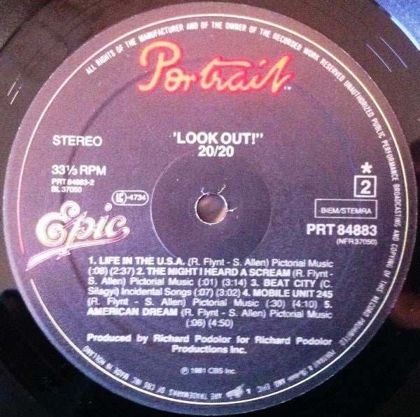20/20 -Look Out!