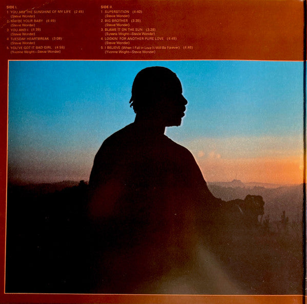 Stevie Wonder -Talking Book