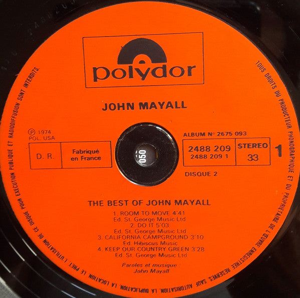 John Mayall -The Best Of John Mayall