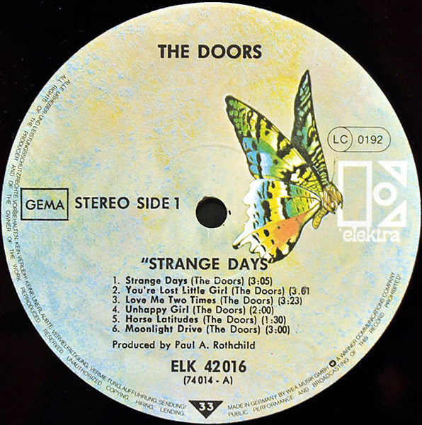 The Doors -Strange Days