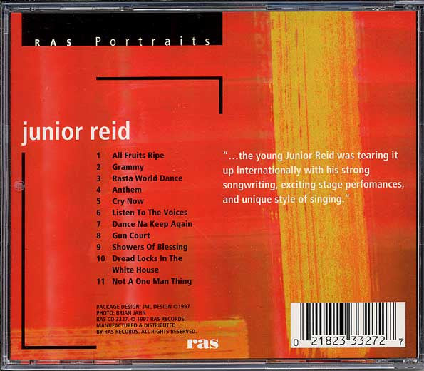 Junior Reid - RAS Portraits