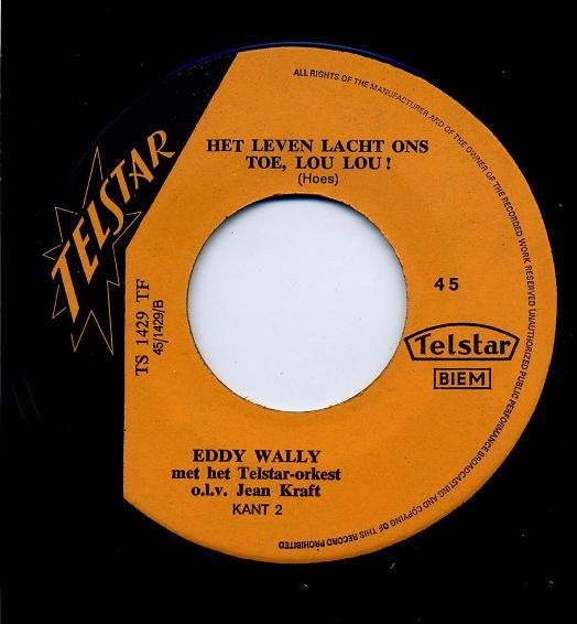 Eddy Wally -Als Marktkramer Ben Ik Geboren!