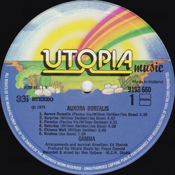 Gamma (8) -Aurora Borealis
