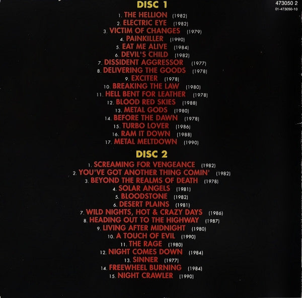 Judas Priest - Metal Works '73-'93