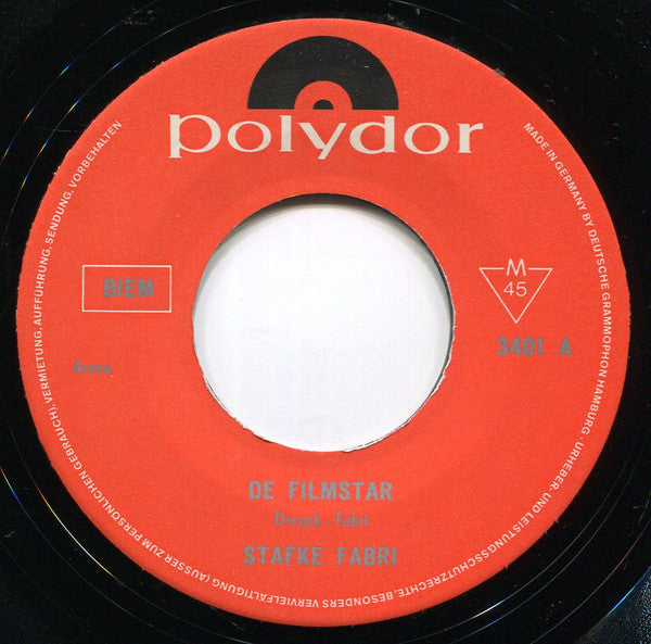 Stafke Fabri -De Filmstar