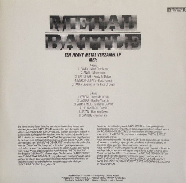 Various -Metal Battle