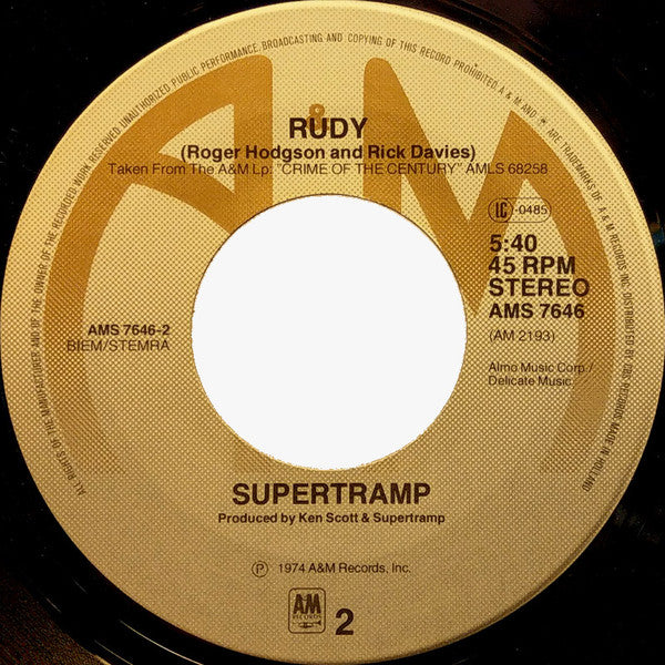 Supertramp -Take The Long Way Home