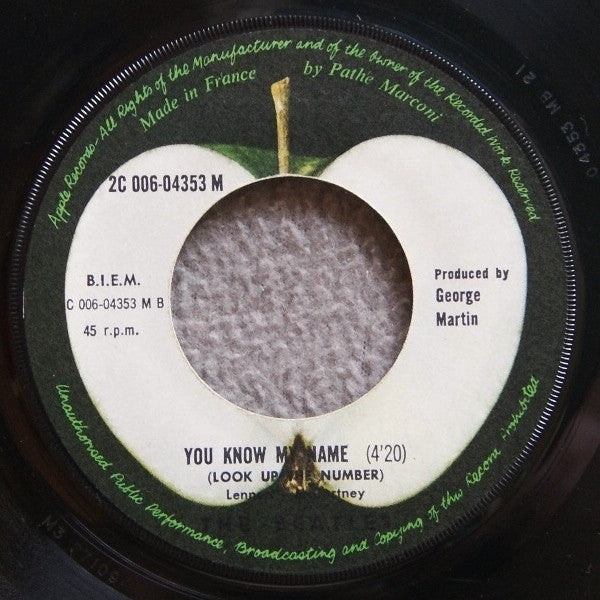 The Beatles -Let It Be / You Know My Name