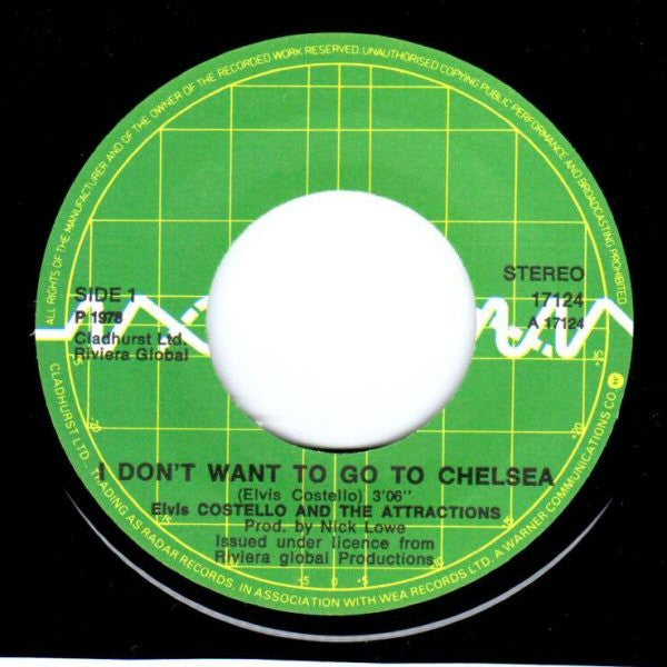 Elvis Costello And The Attractions* - I Don't Want To Go To Chelsea