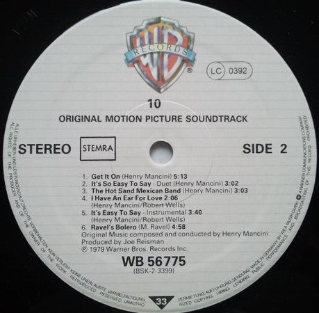 Henry Mancini - 10 - Original Motion Picture Sound Track