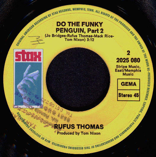 Rufus Thomas -Do The Funky Penguin (Parts 1 & 2)