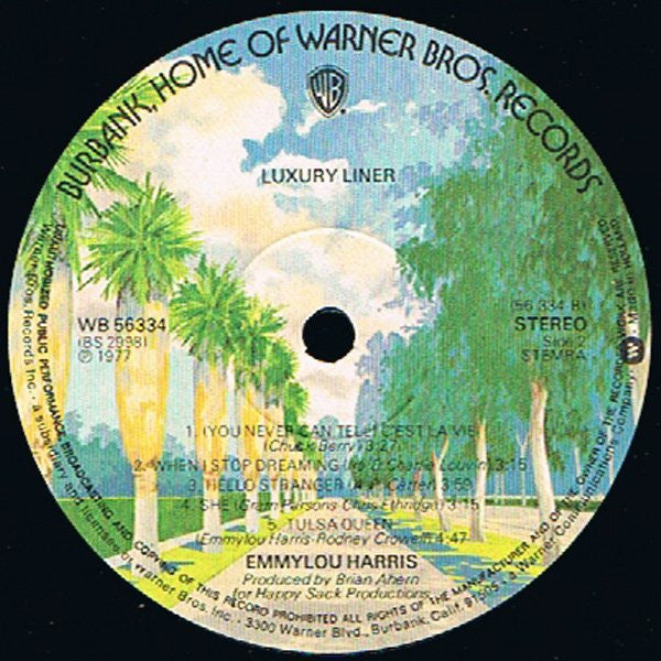 Emmylou Harris - Luxury Liner