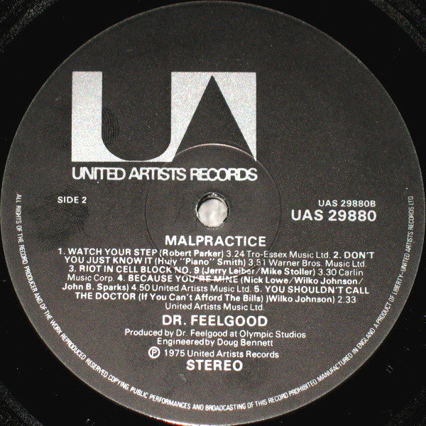 Dr. Feelgood -Malpractice