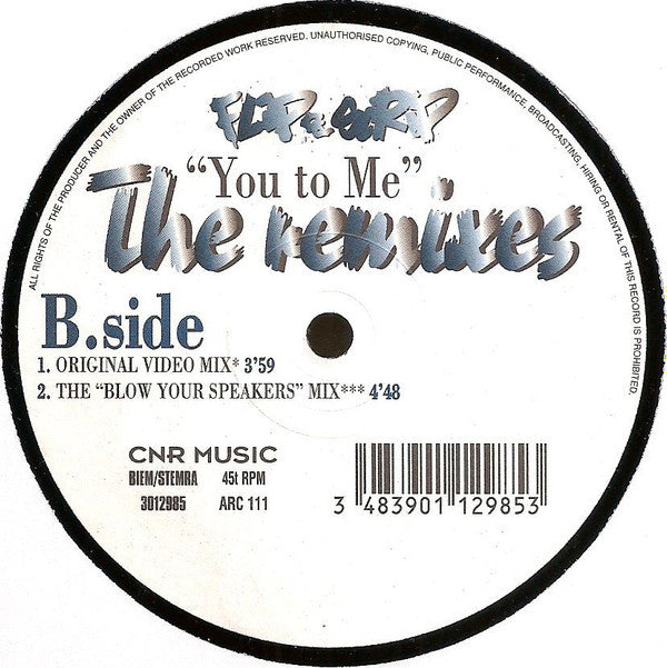 Flip Da Scrip - You To Me - The Remixes