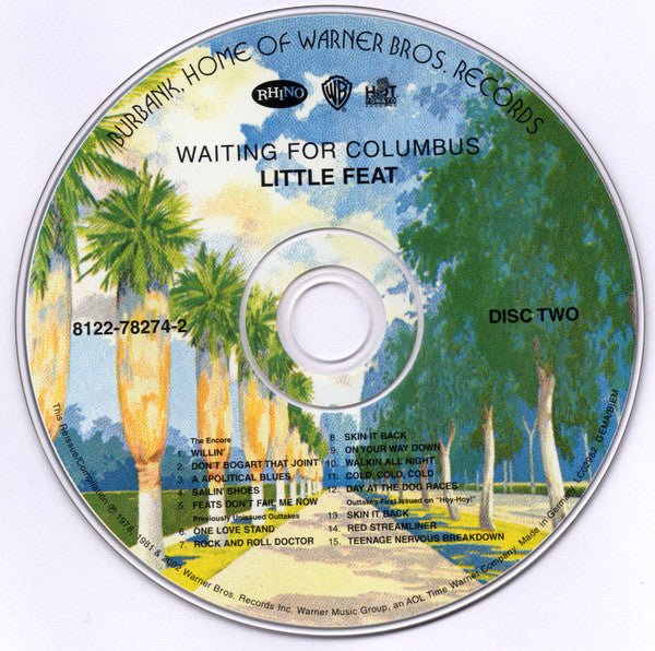 Little Feat - Waiting For Columbus
