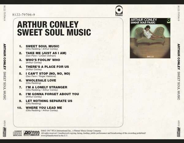 Arthur Conley -Sweet Soul Music