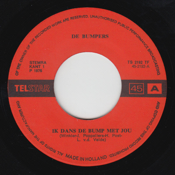 De Bumpers -Ik Dans De Bump Met Jou