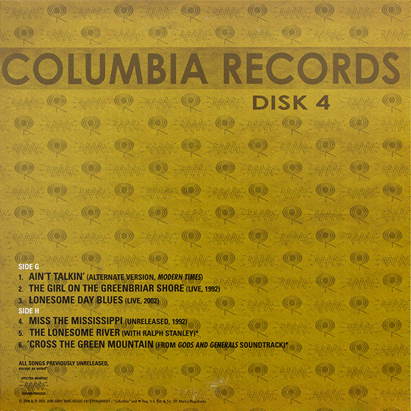 Bob Dylan - Tell Tale Signs (Rare And Unreleased 1989-2006)