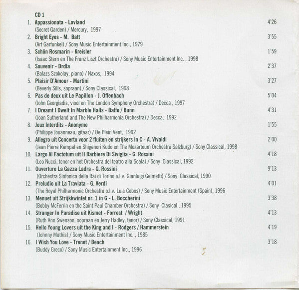 Various -Funiculi Funicula 18 - Millenium Editie