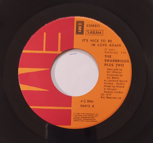 The Swarbriggs Plus Two -It's Nice To Be In Love Again