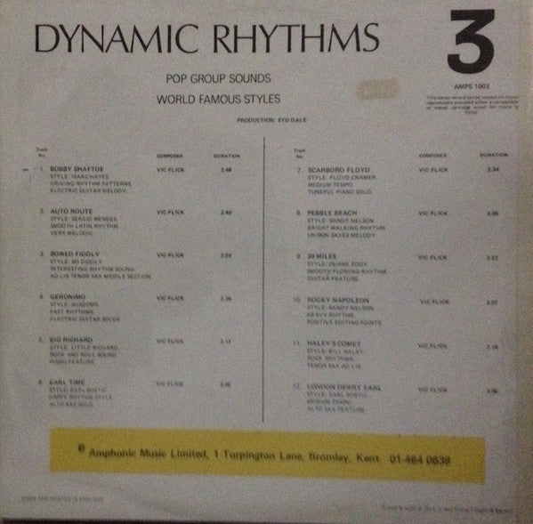 Vic Flick -Dynamic Rhythms