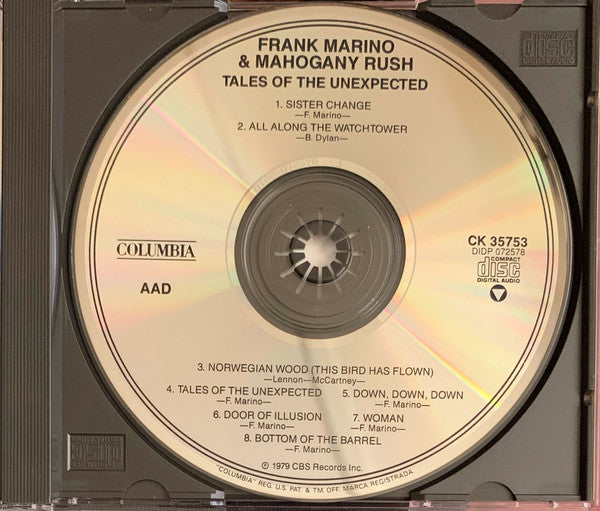 Frank Marino & Mahogany Rush -Tales Of The Unexpected